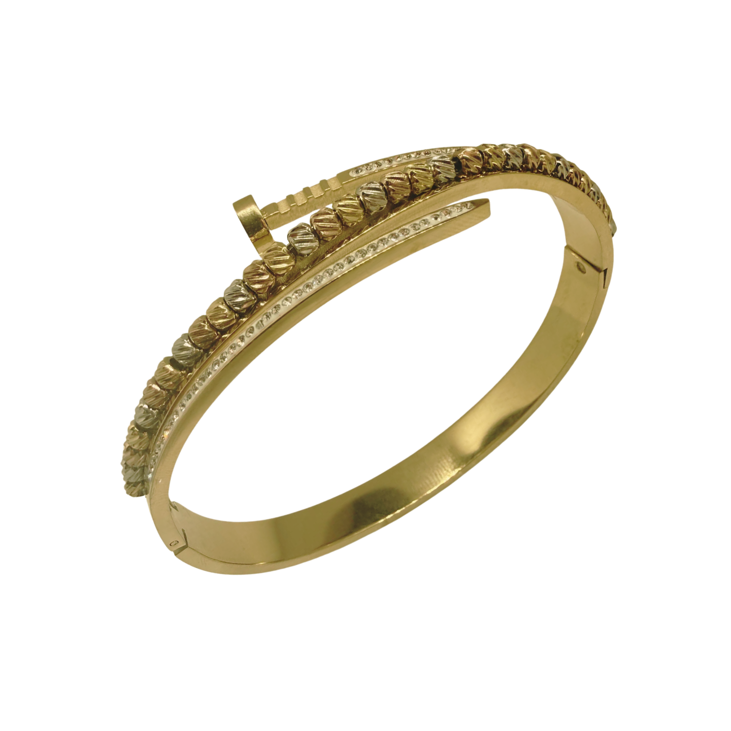 Bracelet créole lumière éclatante